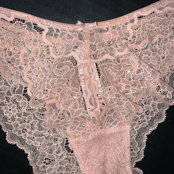 Victoria's Secret unlined 36D,36DD CORSET TOP BRA SET S Dulce de Leche orange - Picture 3 of 6